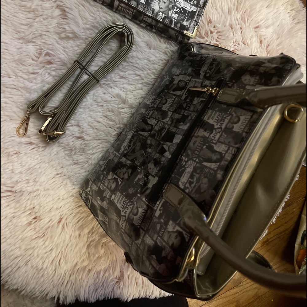 Magazine Purse With Matching Wallet